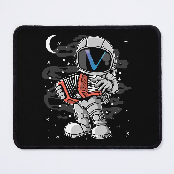 Item preview, Astronaut Accordion Vechain VET Coin To The Moon Crypto Token Cryptocurrency Blockchain Wallet HODL designed and sold by AdamRoberts90.
