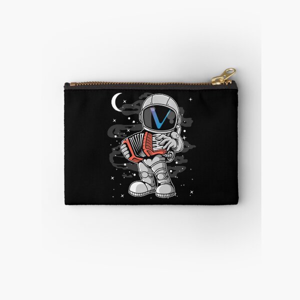 Item preview, Astronaut Accordion Vechain VET Coin To The Moon Crypto Token Cryptocurrency Blockchain Wallet HODL designed and sold by AdamRoberts90.