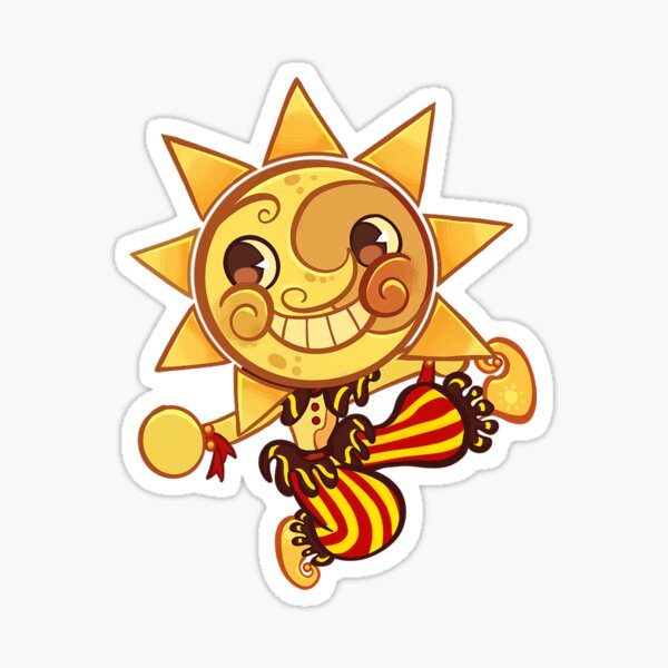 Vista previa del artículo con la obra «Violación de seguridad de FNAF - Sundrop», diseñado y vendido por Kyotemeru.