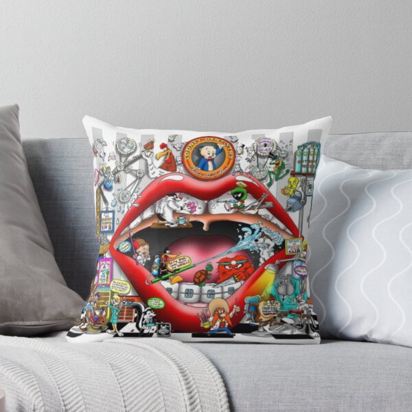 Item preview, Mouth Tongue Teeth Cartoons Color Fun designed and sold by MusicSkateboard.