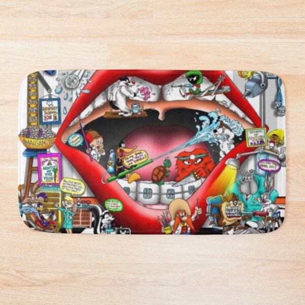 Item preview, Mouth Tongue Teeth Cartoons Color Fun designed and sold by MusicSkateboard.