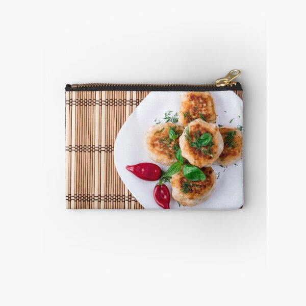Item preview, Top view of the fried meatballs of minced chicken designed and sold by vladromensky.