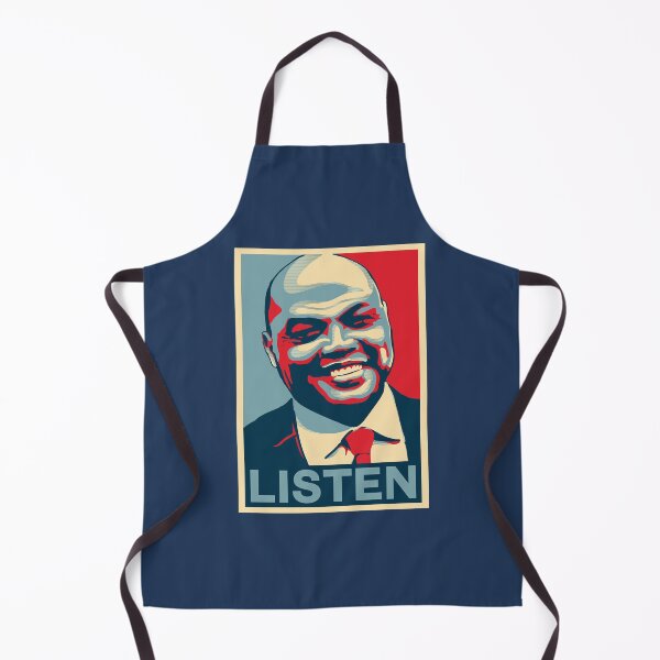 Item preview, Charles Barkley Listen Obama Hope Large Print Qiangy designed and sold by qiangdade.