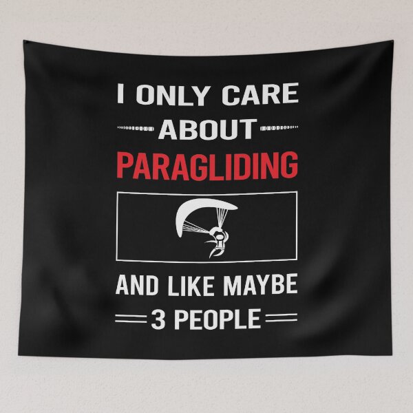 Item preview, Funny 3 People Paragliding Paraglide Paraglider designed and sold by DougPoulos.