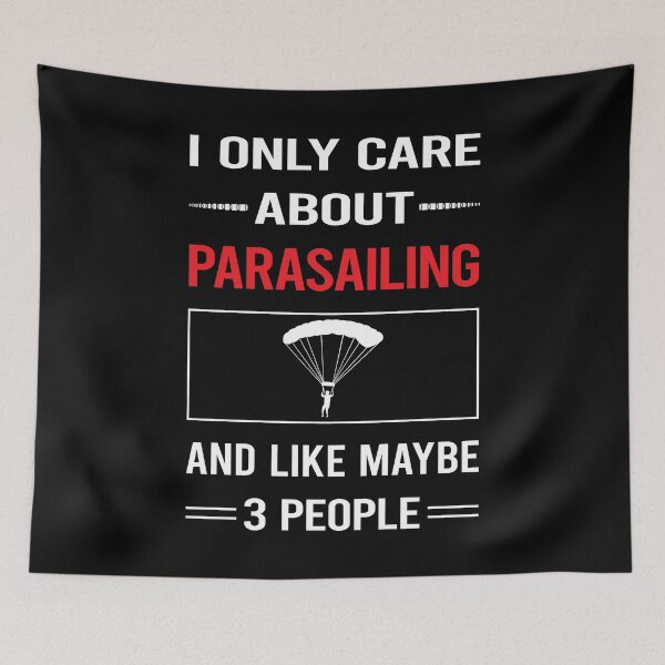 Item preview, Funny 3 People Parasailing Parascending Parakiting designed and sold by DougPoulos.