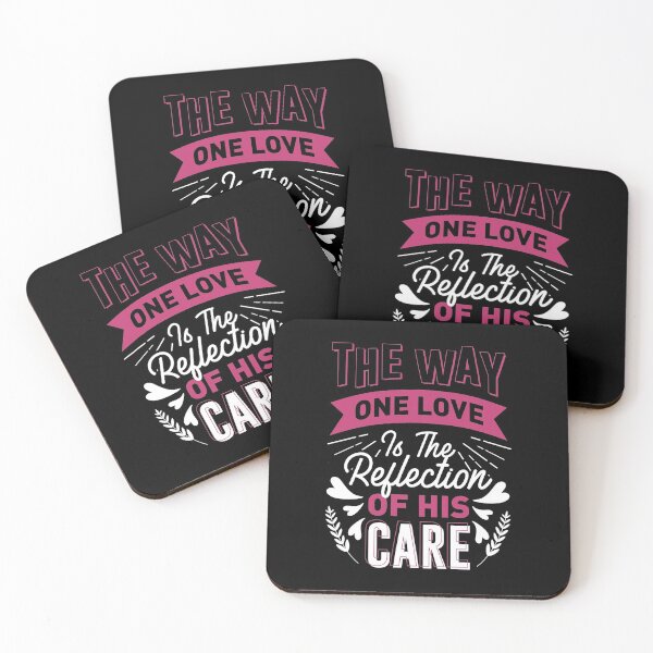 Item preview, The way one love is the reflection of his care designed and sold by D3monic.