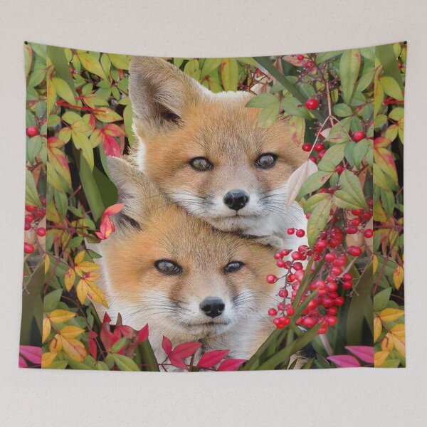 Item preview,  Foxes - chanterelles designed and sold by Tatyana Binovska.