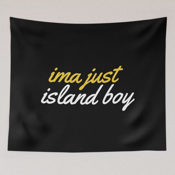 Item preview, Ima Just Island Boy Funny Shirt designed and sold by agnesmari2c6ax.