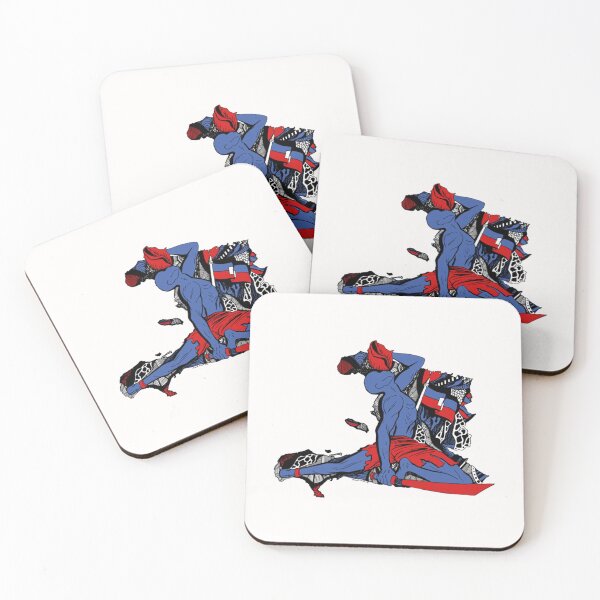 Item preview, Haiti T-ShirtRed and Blue Neg Mawon of Haiti  designed and sold by DeanCeke.