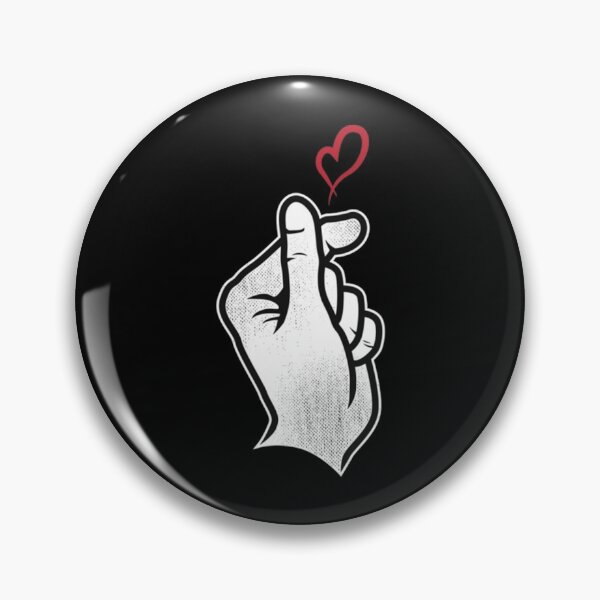 Item preview, Korean Finger Heart T-ShirtKorean Finger Heart  designed and sold by DeanCeke.