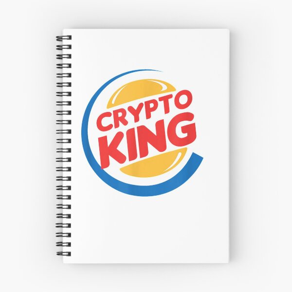 Item preview, Crypto King - Funny Cryptocurrency T-Shirt designed and sold by BumbOma.