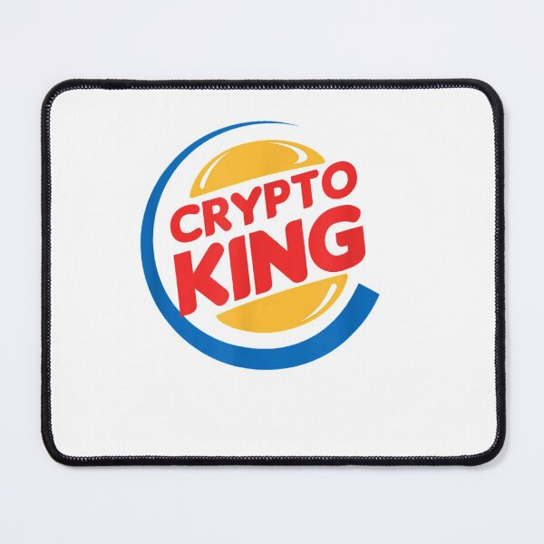 Item preview, Crypto King - Funny Cryptocurrency T-Shirt designed and sold by BumbOma.