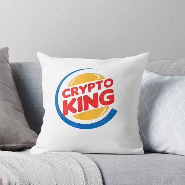 Item preview, Crypto King - Funny Cryptocurrency T-Shirt designed and sold by BumbOma.