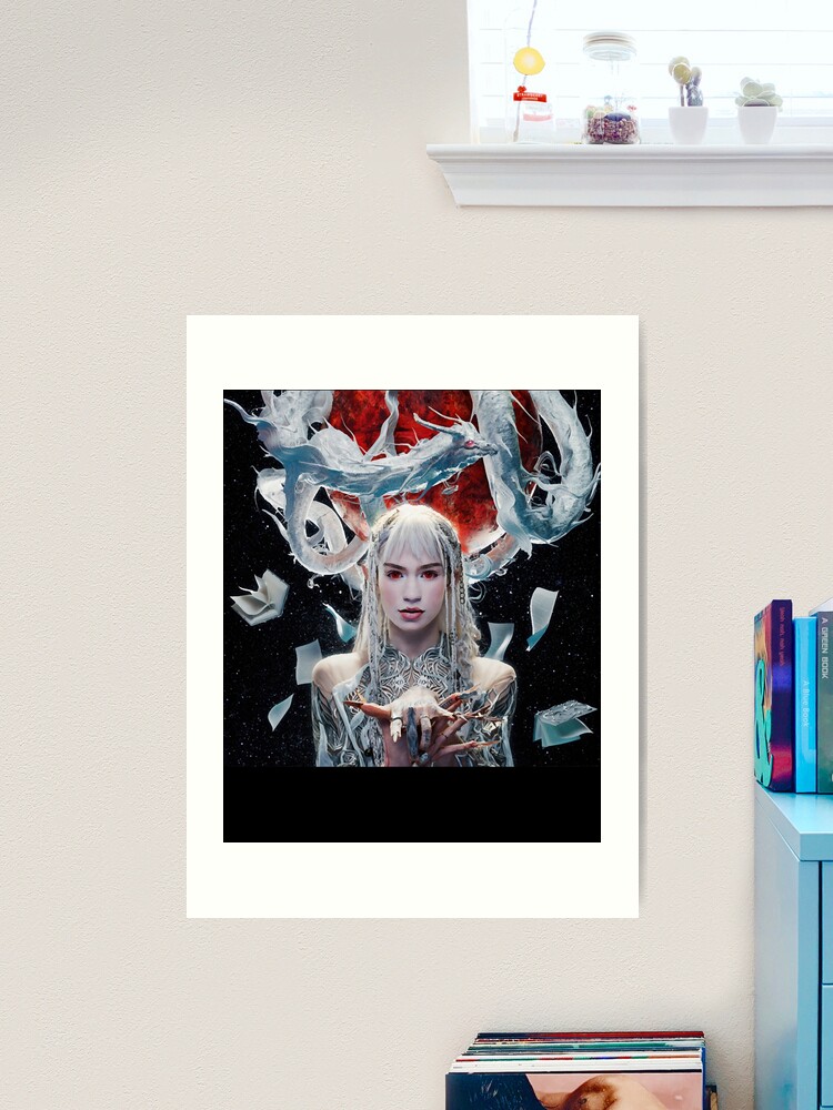 white dragon Grimes Player of Games Essential  Art Print for Sale by  ZehraMundrawala