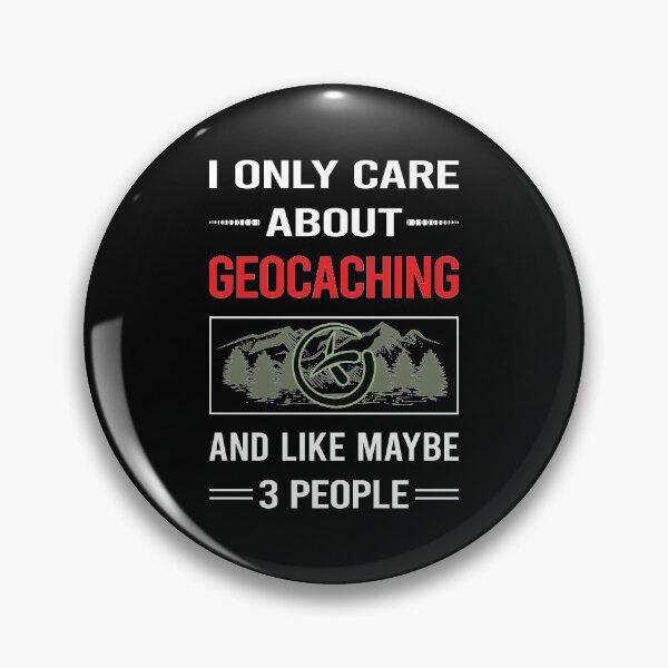 Item preview, Funny 3 People Geocaching Geocache Geocacher designed and sold by FifineCroteau.