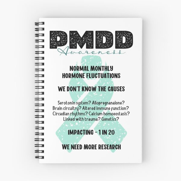 Item preview, PMDD Awareness, more research needed, 1 in 20, it is very real and often debilitating. designed and sold by Orianah.