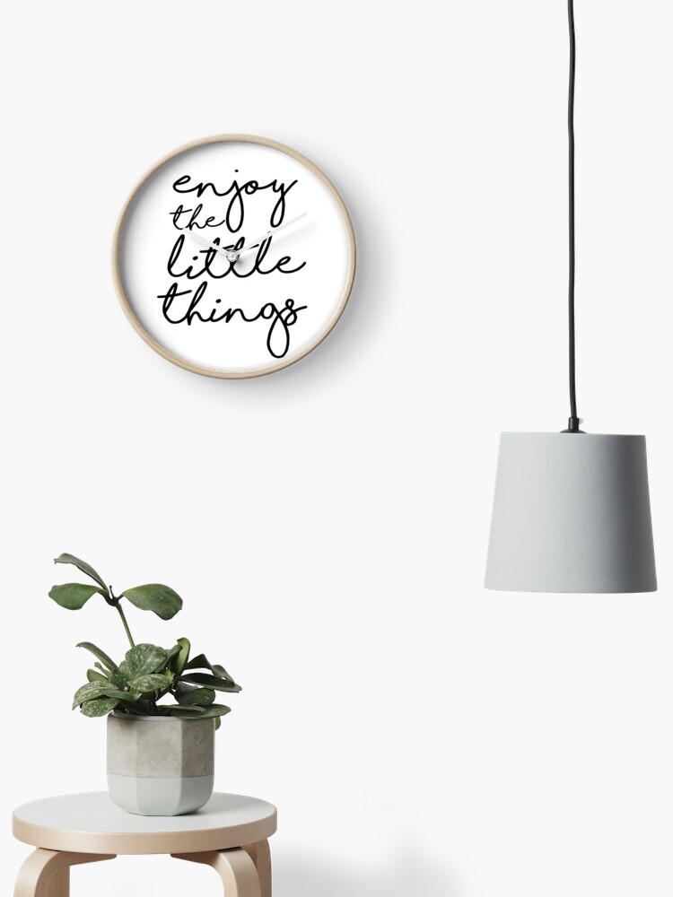 Reloj En Venta Arte De Pared Imprimible Disfrute De Las Pequenas