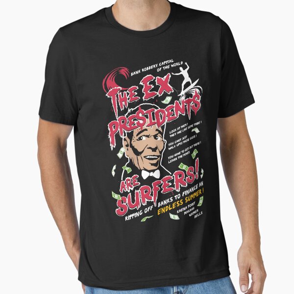 Item preview, Point Break The Ex Presidents Are Surfers ! designed and sold by Candywrap Studio.