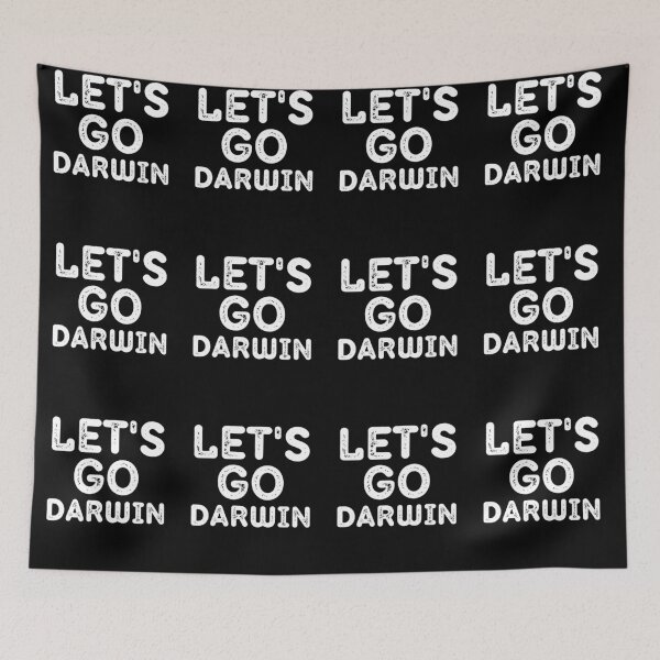 Item preview, Let's Go Darwin Funny Distressed designed and sold by RGRamsey.