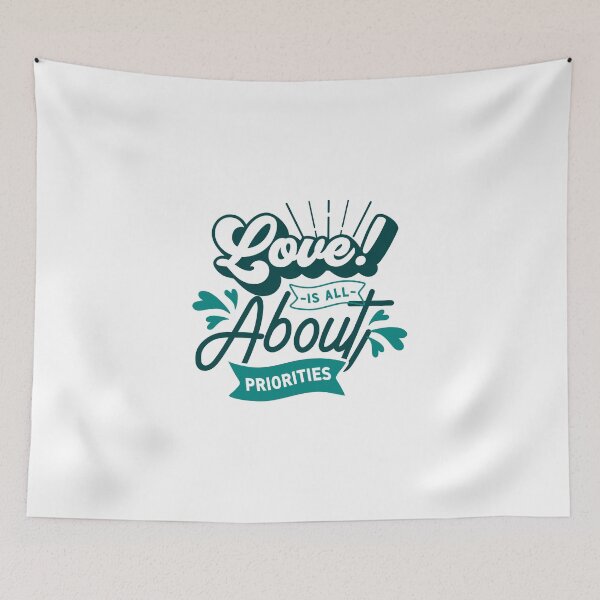 Item preview, Love is all about priorities designed and sold by D3monic.