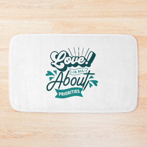 Item preview, Love is all about priorities designed and sold by D3monic.
