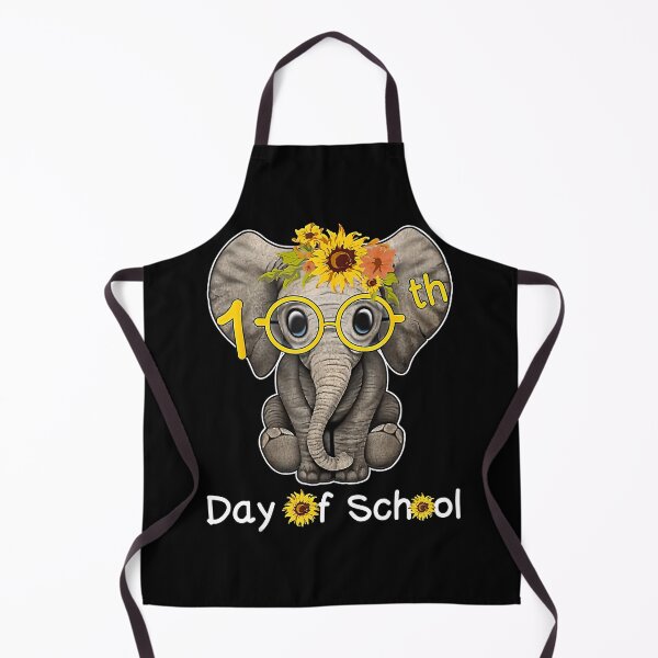 Item preview, Hippie Elephant 100th Day of School Sunflower lovers designed and sold by ShannonMullins.