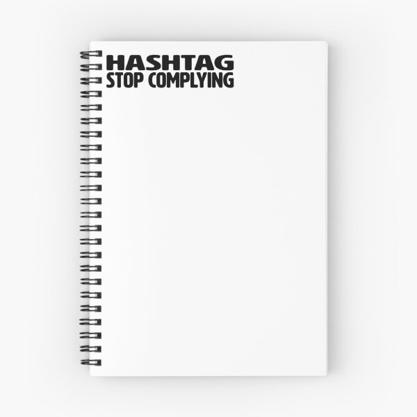 Item preview, HASHTAG | STOP COMPLYING designed and sold by axelle1410.
