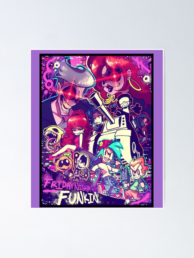 Friday Night Funkin Newgrounds Greeting Card for Sale by Inkrebel