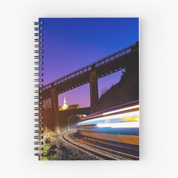 Item preview, Teignmouth Sea front rail by night designed and sold by Rorymacve.