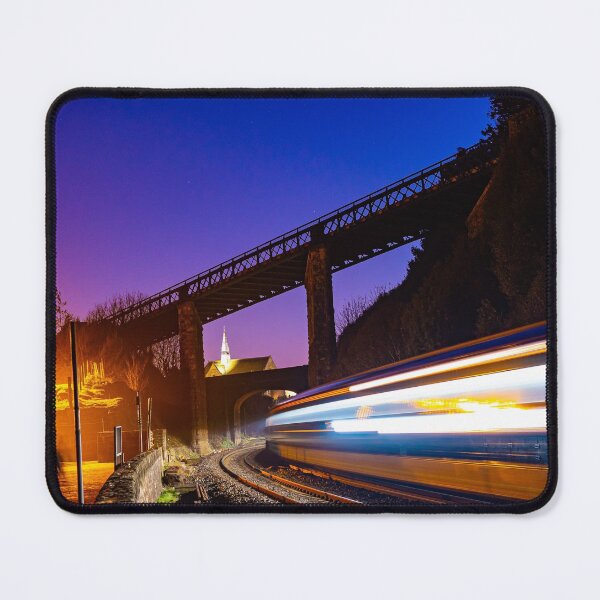 Item preview, Teignmouth Sea front rail by night designed and sold by Rorymacve.
