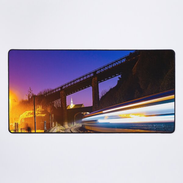 Item preview, Teignmouth Sea front rail by night designed and sold by Rorymacve.