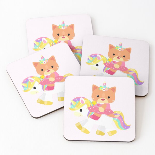Item preview, Unicorn Cat Kitty Unicat Caticorn Cute Kawaii Fantasy Animal designed and sold by Simplyy  Unique.