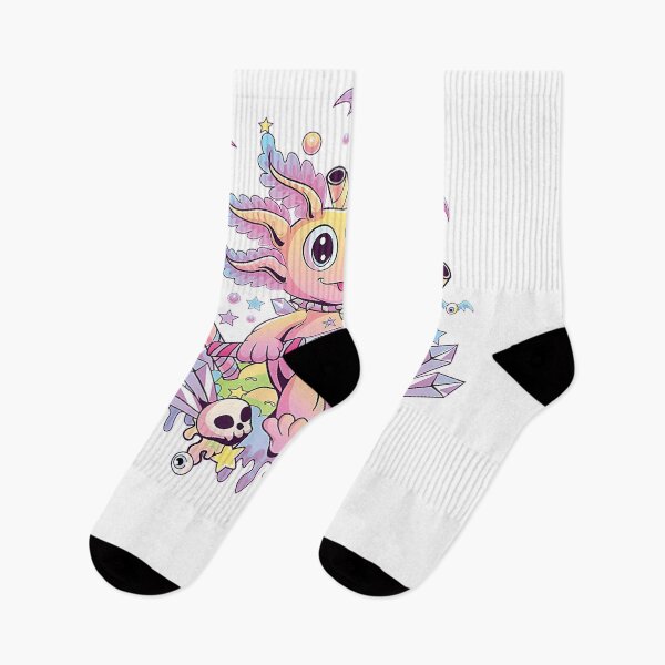 Artikelvorschau, Pastell Goth Süßes Gruseliges Axolotl Gothic Kawaii Menhera Wiccan entworfen und verkauft von irasmith.