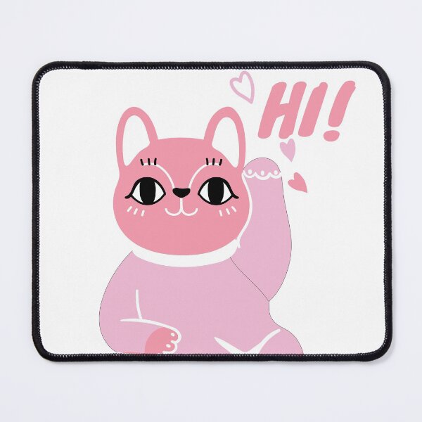 Item preview, cat says hey, Cat, Cute Cat designed and sold by BNSARTs.