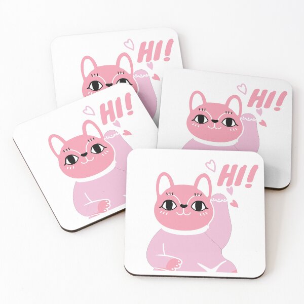 Item preview, cat says hey, Cat, Cute Cat designed and sold by BNSARTs.