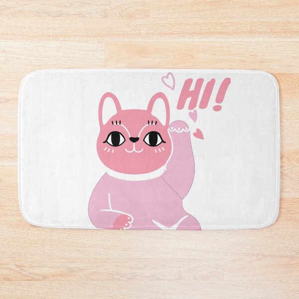 Item preview, cat says hey, Cat, Cute Cat designed and sold by BNSARTs.