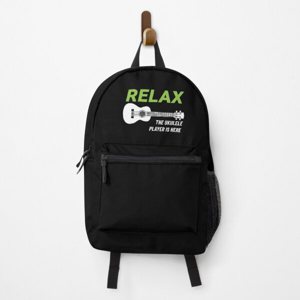 Item preview, Relax The Ukulele Player Is Here Ukulele Dark Theme designed and sold by nightsworthy.