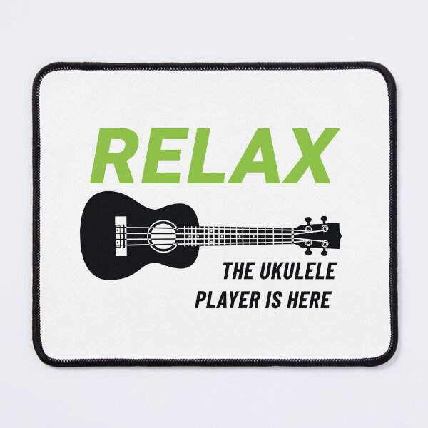 Item preview, Relax The Ukulele Player Is Here Ukulele Light Theme designed and sold by nightsworthy.