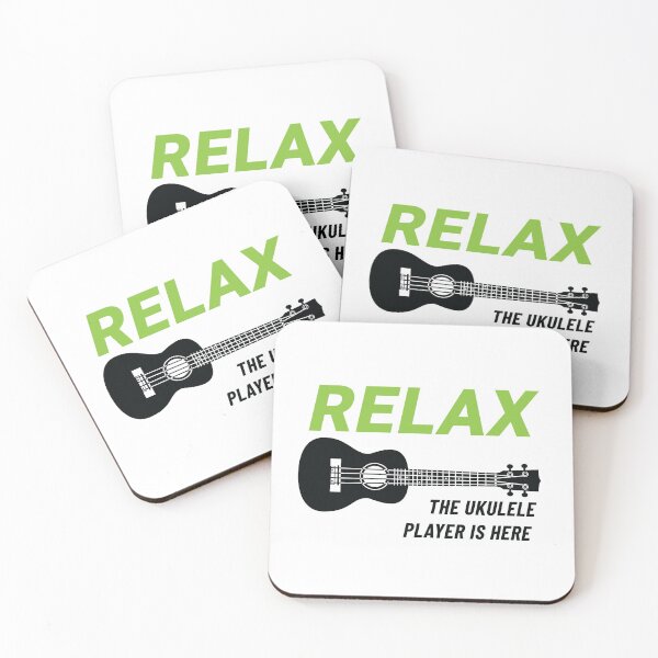 Item preview, Relax The Ukulele Player Is Here Ukulele Light Theme designed and sold by nightsworthy.