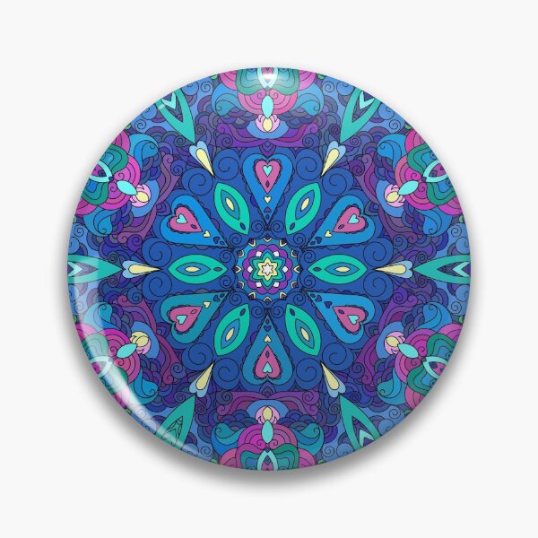 Item preview, Blue Mandala designed and sold by Veronika Bychkova.