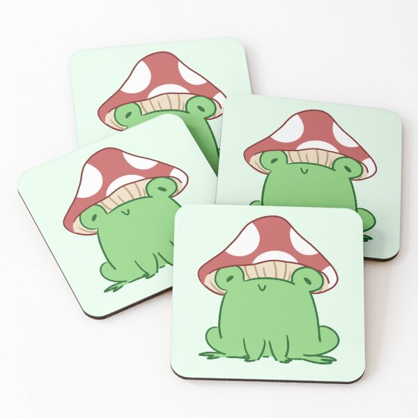 Item preview, Frog in a Mushroom Hat designed and sold by Jets-Emporium.