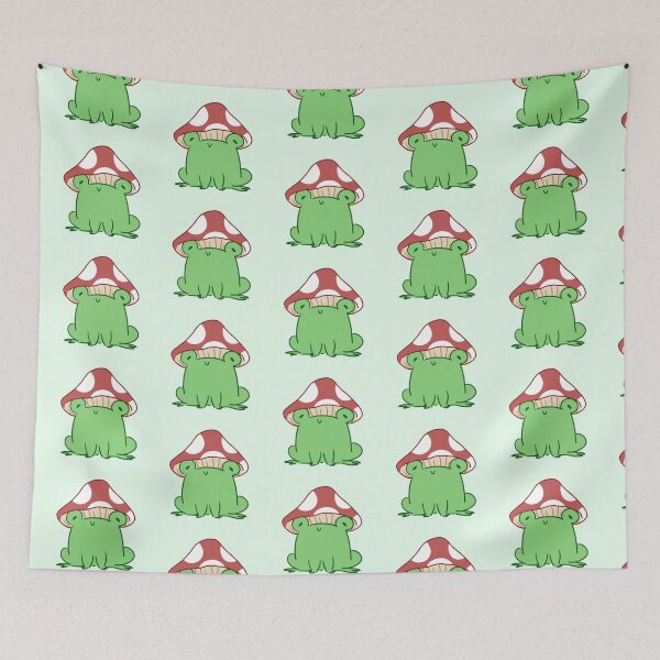 Item preview, Frog in a Mushroom Hat designed and sold by Jets-Emporium.