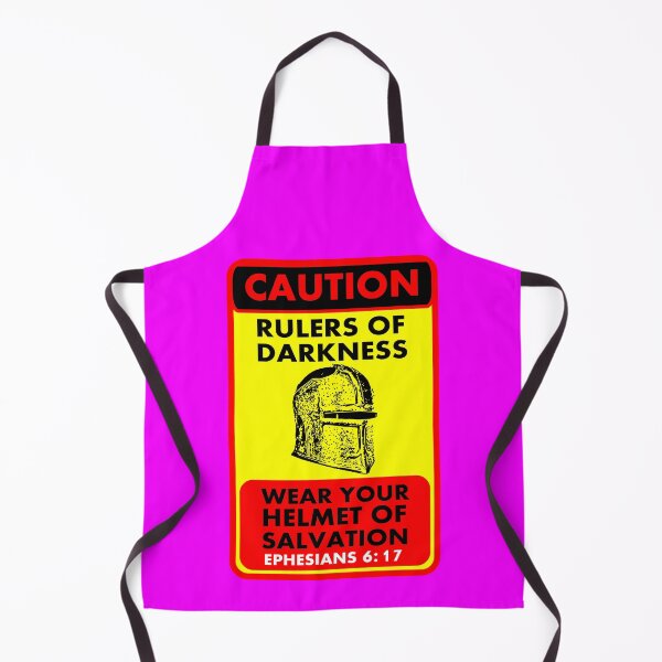 Item preview, Caution rulers of darkness, wear your helmet of salvation designed and sold by Warih.