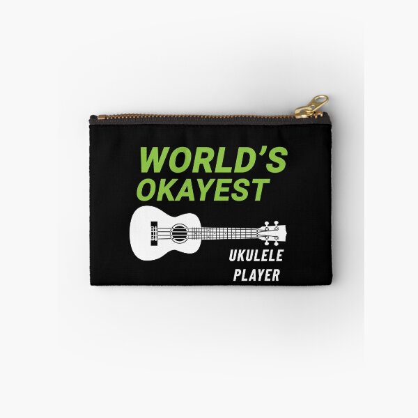 Item preview, World's Okayest Ukulele Player Ukulele Dark Theme designed and sold by nightsworthy.