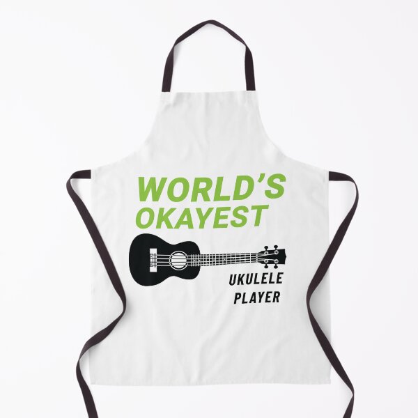 Item preview, World's Okayest Ukulele Player Ukulele Light Theme designed and sold by nightsworthy.