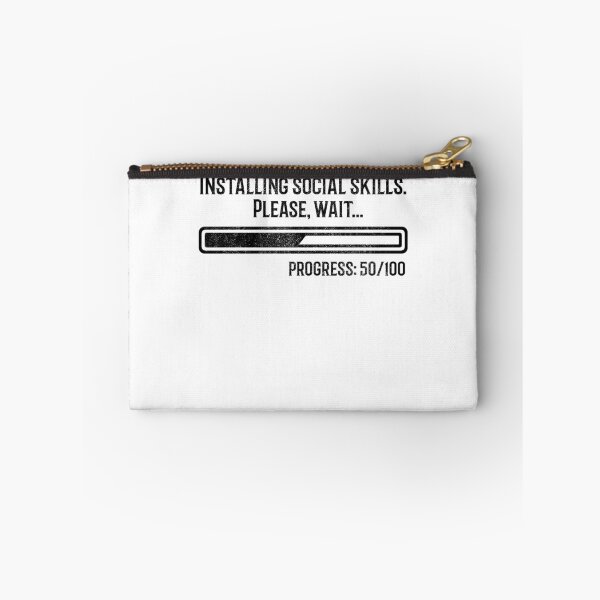 Item preview, Installing Social Skills... Please, Wait designed and sold by mishodja.