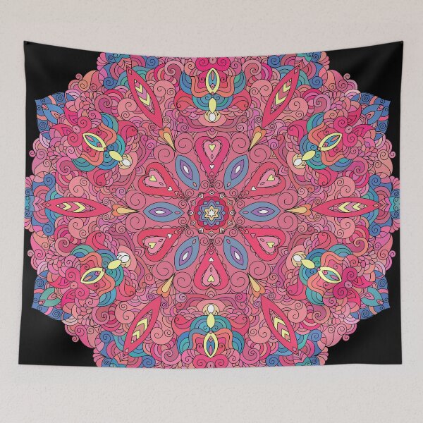 Item preview, Pink Mandala designed and sold by Veronika Bychkova.