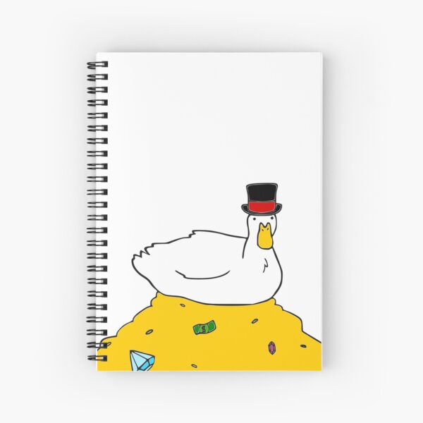 Canard fabuleusement riche Cahier à spirale