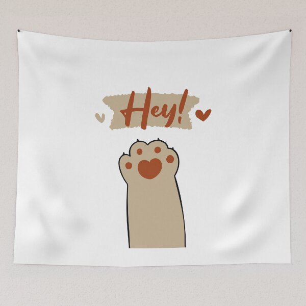 Item preview, Cat says hey, Cat Sayes Hey  designed and sold by BNSARTs.