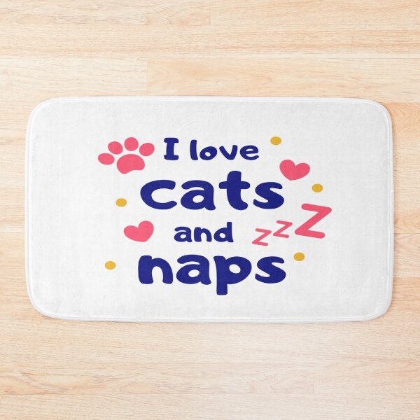 Item preview, Cats - I love cats, design for cats designed and sold by OurStyleShop.